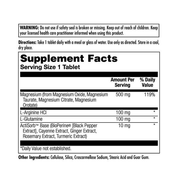 Magnesium One Daily 500mg - 60 tabs 2023-10-3156 фото