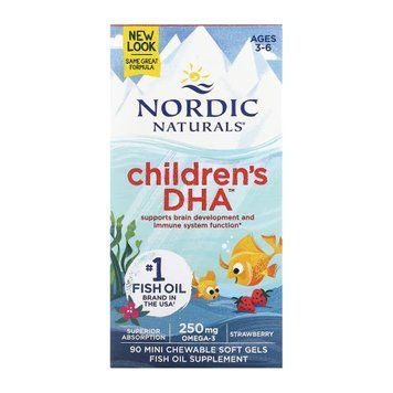 Children's DHA - 90 mini softgels 2023-10-5953 фото