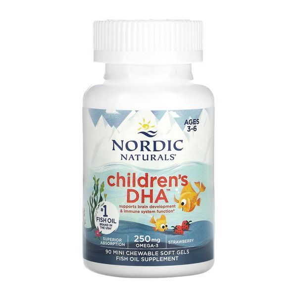 Children's DHA - 90 mini softgels 2023-10-5953 фото