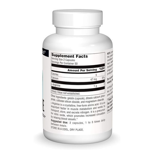 L-Arginine 500 mg - 50 tabs 2023-10-6160 фото