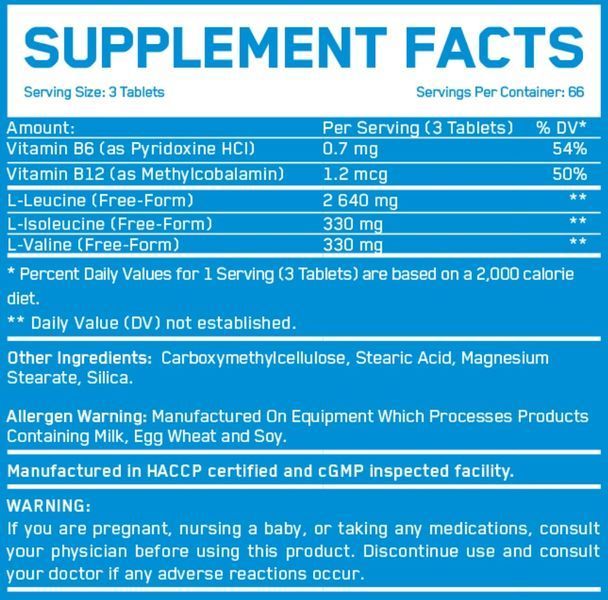 Everbuild Nutrition BCAA 8:1:1 558827732 фото